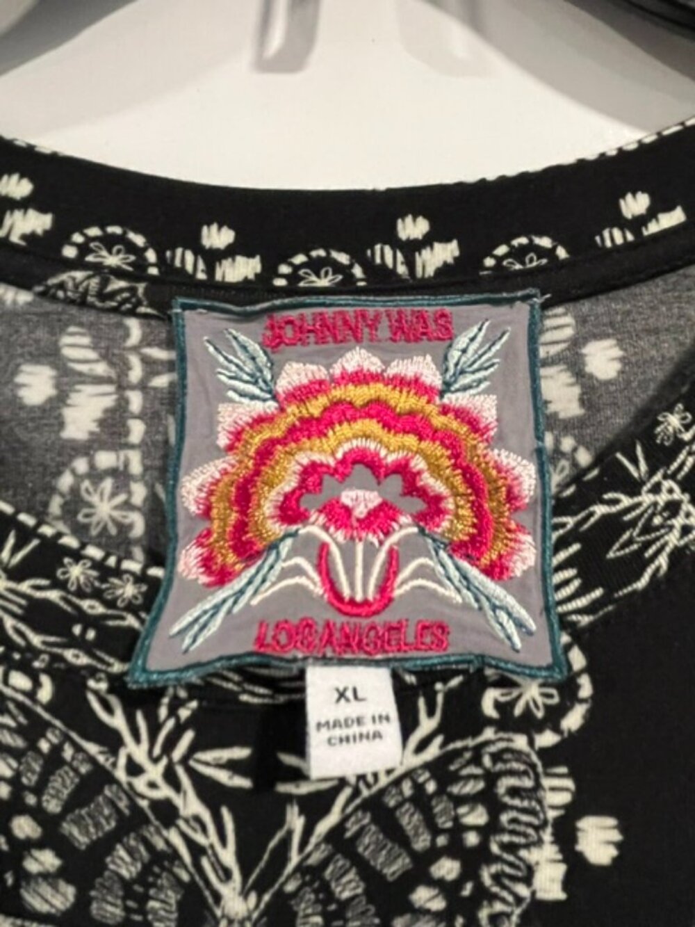 Johnny Was Janie Favorite Bell Sleeve Top